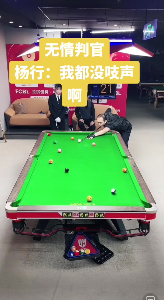 台球比赛中的裁判职责与公平性